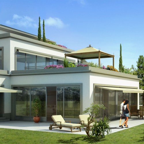 residence-perspectives-3d-jardin lac leman